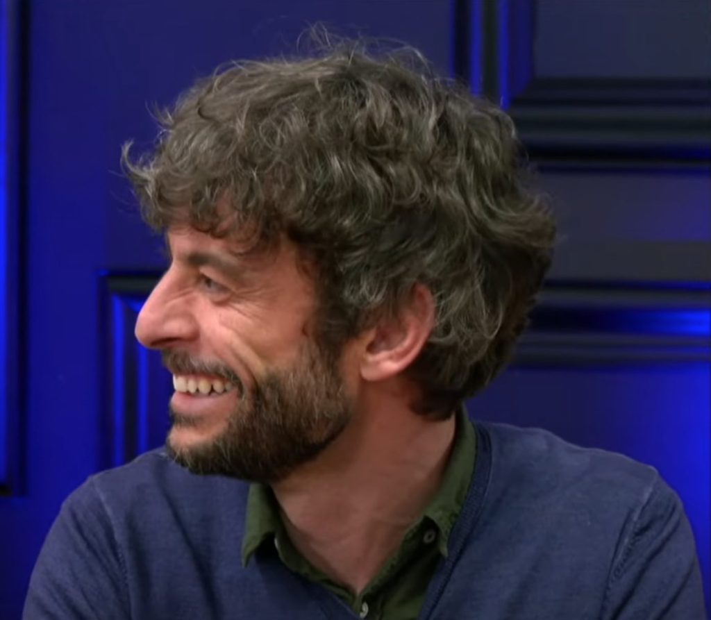 Plan poitrine de profile de Thomas, co-fondateur de l'entreprise